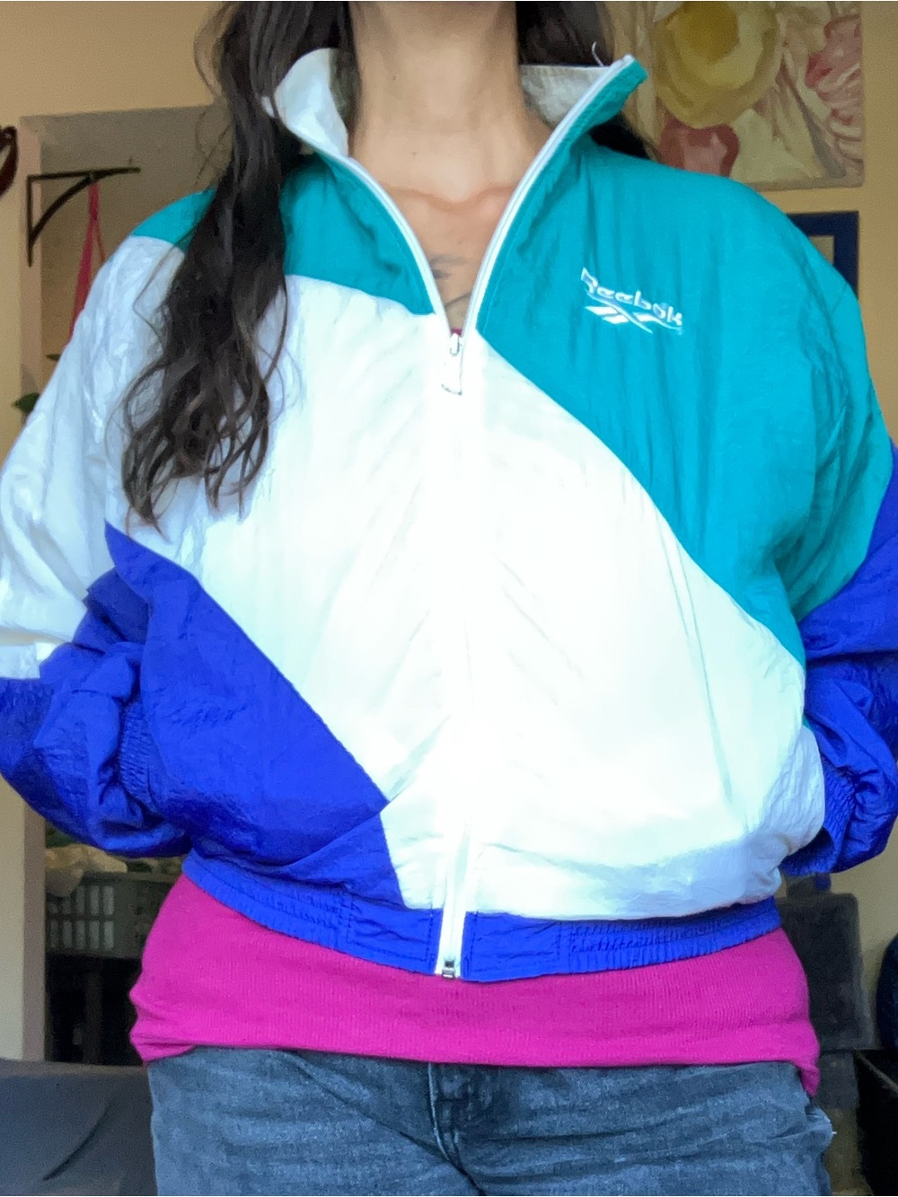 90s vintage Reebok windbreaker